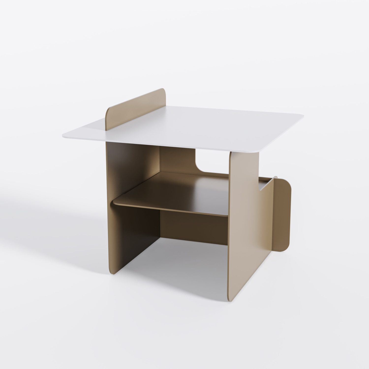 Mesa de Apoio B - Metal Cream (2)
